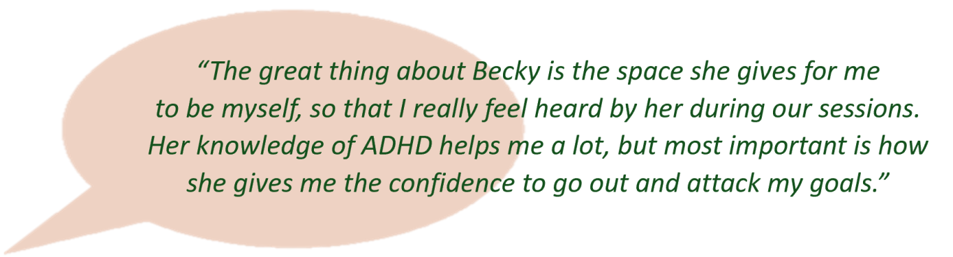 Quote emphasising the supportive role of a mentor in building confidence and knowledge.